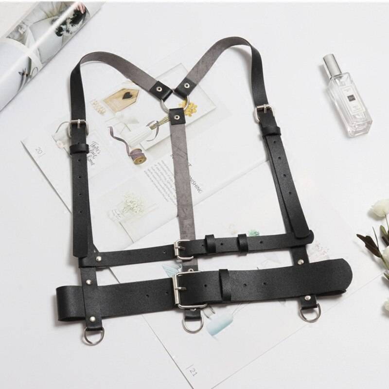 Women's Techwear Adjustable Leather Waist Belt - ATLAS 1