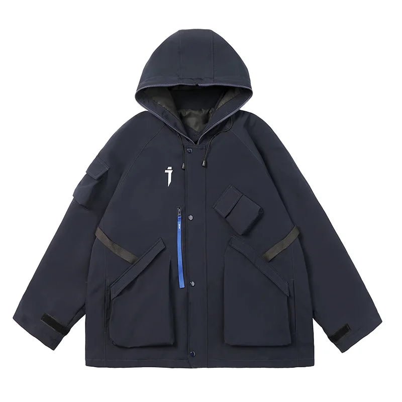Women's Techwear Hooded Windbreaker Jacket - ATLAS 1