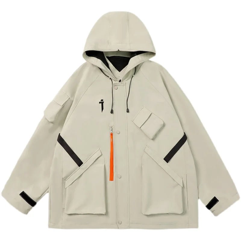 Women's Techwear Hooded Windbreaker Jacket - ATLAS 1