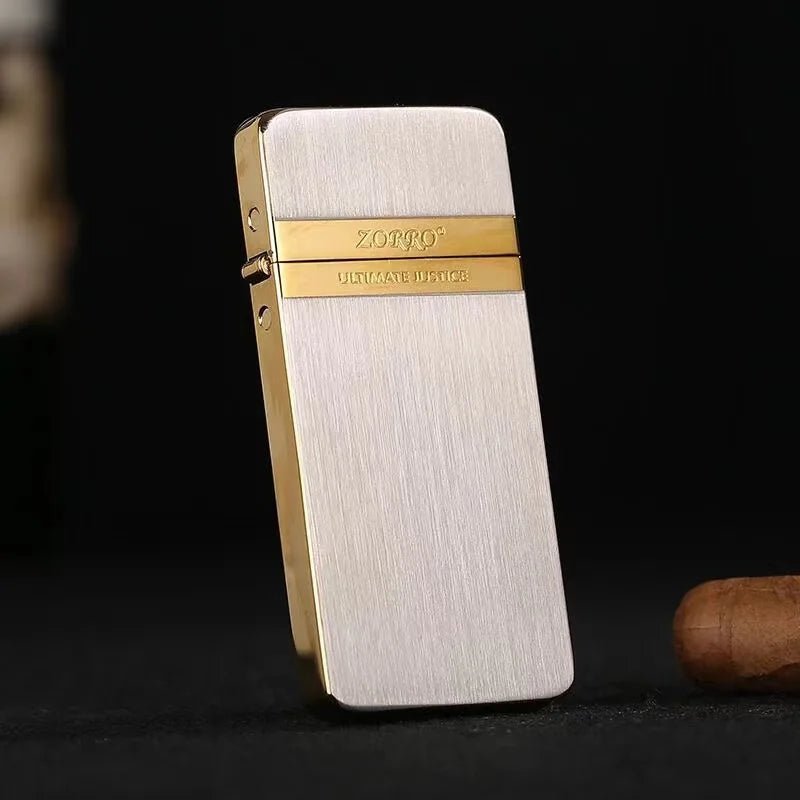 Zorro Black Resin Windproof Pocket Lighter - ATLAS 1