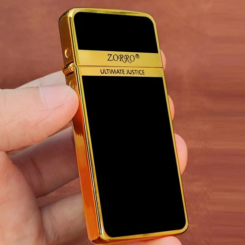 Zorro Black Resin Windproof Pocket Lighter - ATLAS 1