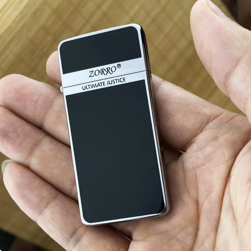 Zorro Black Resin Windproof Pocket Lighter - ATLAS 1