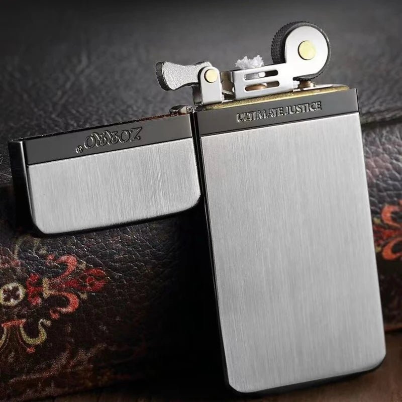 Zorro Black Resin Windproof Pocket Lighter - ATLAS 1