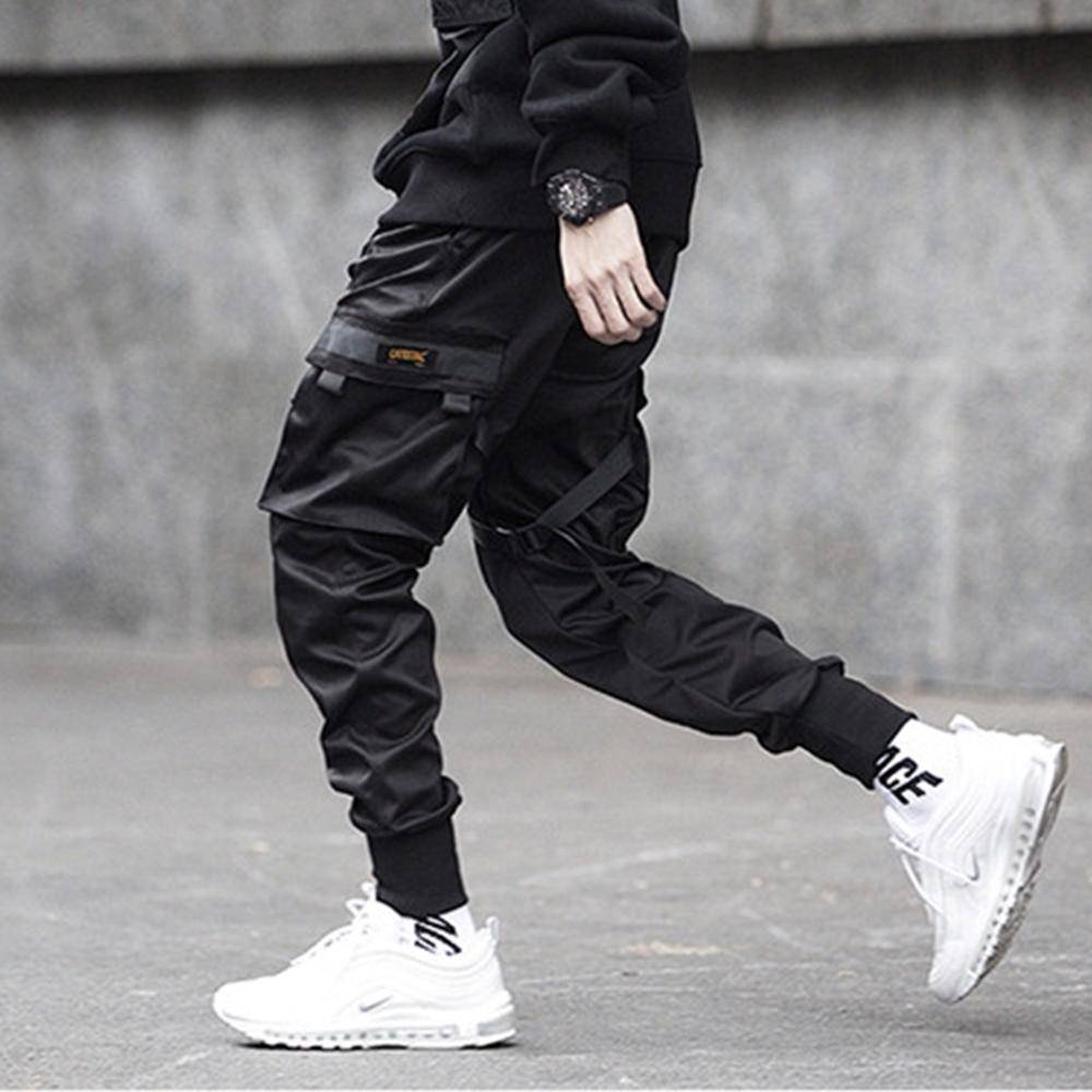 Hip Hop Printed Cargo Pants Men Trousers Fashion Streetwear Sweatpants  Joggers | eBay