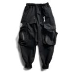 11 BYBB’S DARK Multi Pocket Hip Hop Pants Men Ribbon Elastic Waist Harajuku Streetwear Joggers Mens Trousers Techwear Pants