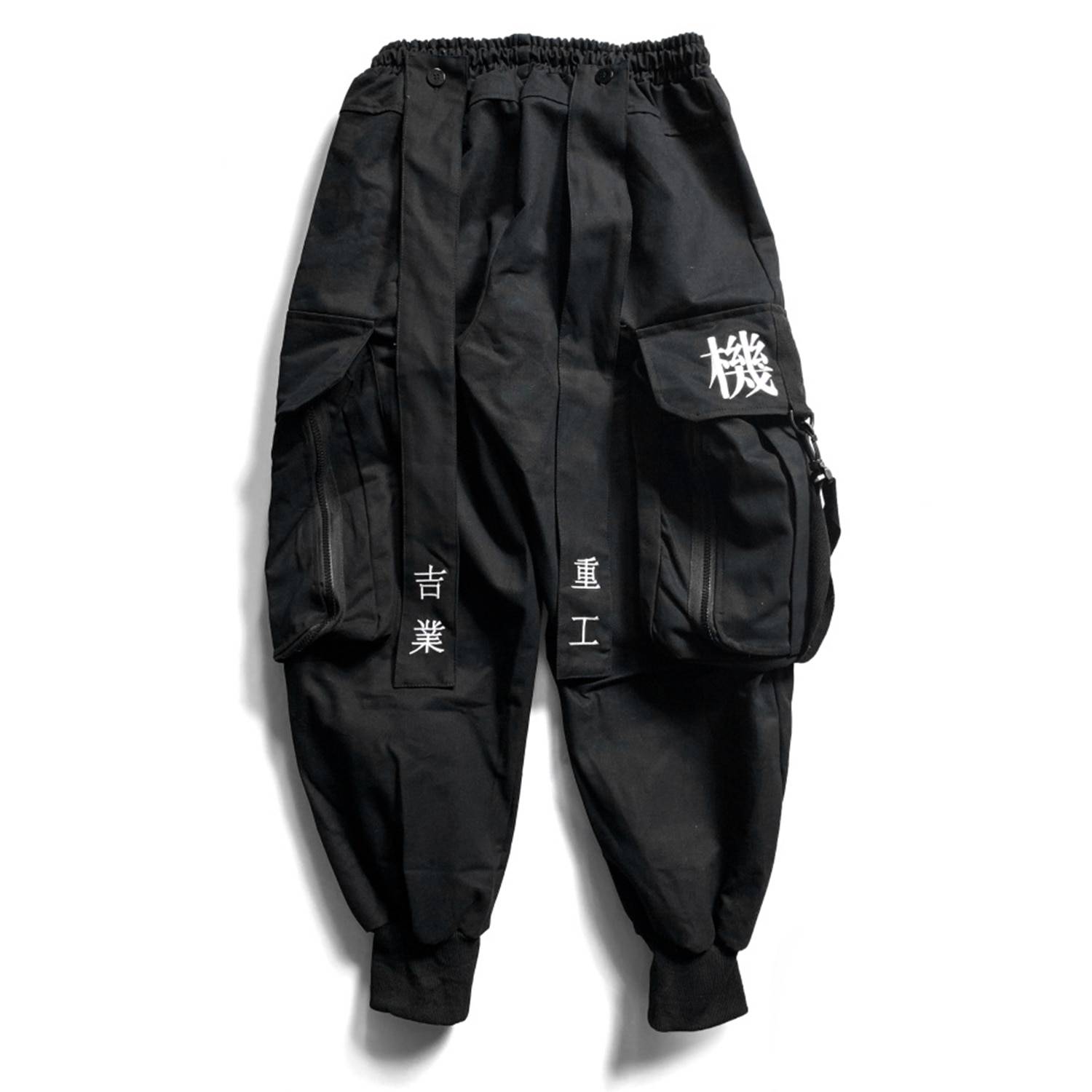 New Designer Black Flutter Cargo Sweatpants Embroidered Hip Hop Pants Men  Heavy Weight Straight Leg Pants - China Drawstring Pockets Trousers and  Flared Sweatpants price | Made-in-China.com
