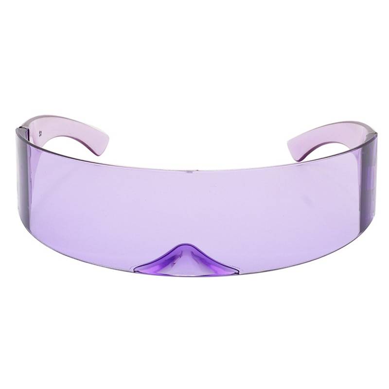 Cyberpunk Party Glasses Visor Wrap Shield Large Mirror Sunglasses Riding Windproof Glasses Fashion Personality Glasses 12