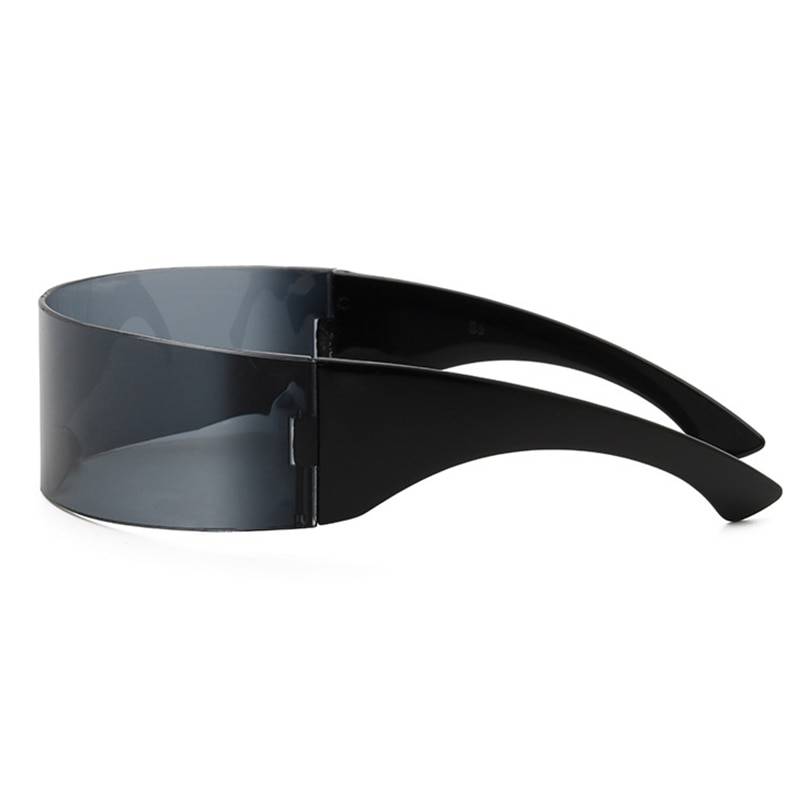 Cyberpunk Party Glasses Visor Wrap Shield Large Mirror Sunglasses Riding Windproof Glasses Fashion Personality Glasses 13