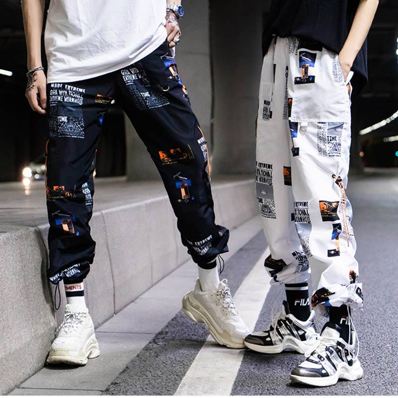 Hip hop Pants Unisex Loose Joggers Pants with Print Streetwear Harem Pants Clothes Ankle length Trousers Harajuku Sport 1 13