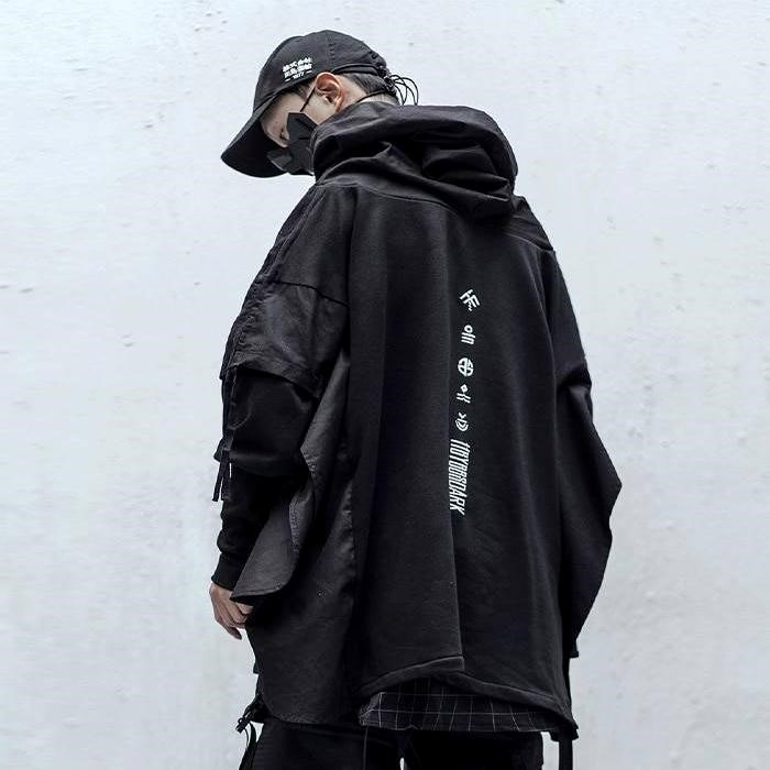 Japanese Streetwear Men’s Hoodie