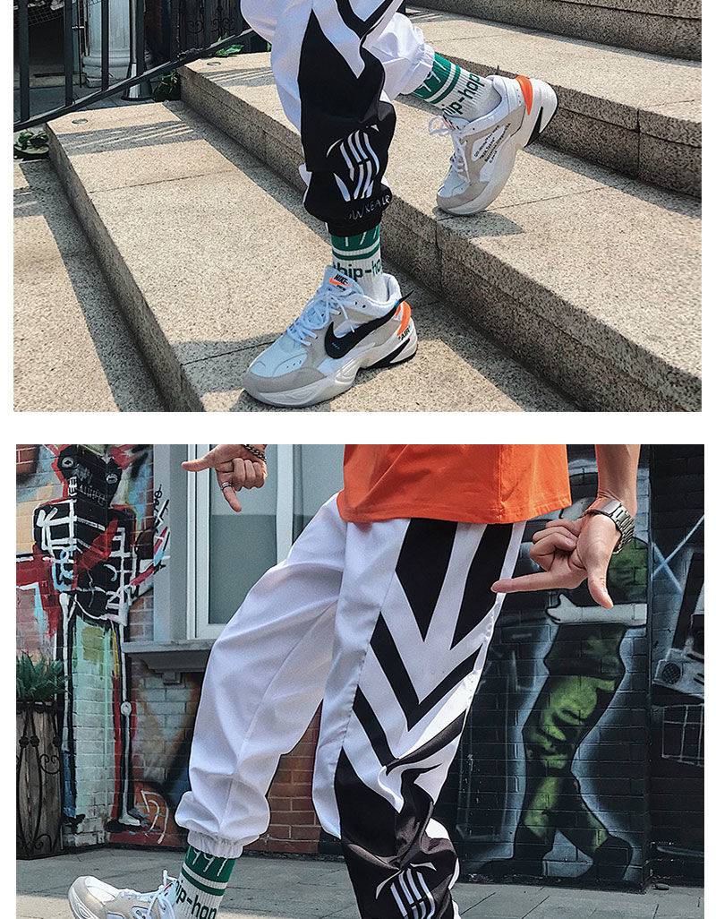 Streetwear Hip hop Joggers Pants Men Loose Harem Pants Ankle Length Trousers Sport Casual Sweatpants White Techwear 12