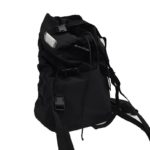 Techwear Alternative Black Backpack Unisex Harajuku Pocket Buckles Tour Bag