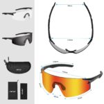 Techwear UV400 Cycling Sunglasses TR90 Sports Bicycle Glasses MTB Mountain Bike Fishing Hiking Riding Eyewear for men women