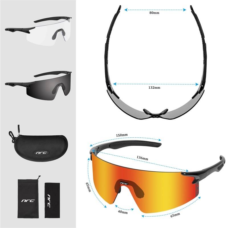 Techwear UV400 Cycling Sunglasses TR90 Sports Bicycle Glasses MTB Mountain Bike Fishing Hiking Riding Eyewear for men wo 40