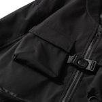 11 BYBB’S DARK Back Pocket Jacket Coat Men Embroidery Bomber Jacket Outwear Streetwear Solid Cargo Jacket Techwear Autumn Jacket