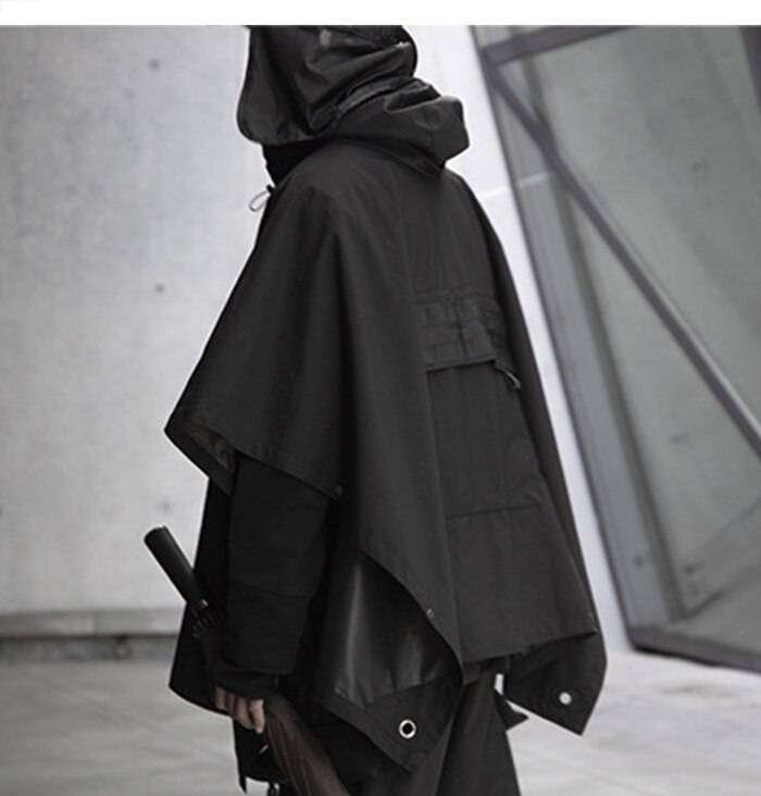 11 BYBB’S DARK Dark Functional Cloak Dark Ninja Jacket Trench 2020 Streetwear Tactical Pullover Hoody Windbreaker Shawl Coat Men