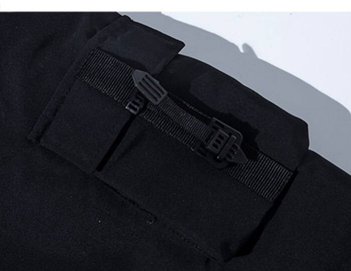 11 BYBB8217S DARK Hip Hop Streetwear Padded Jackets Multi Pockets Tactical Cargo Parka Jackets Men Harajuku Windbreaker 1 11