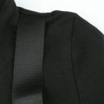 Black Harness Techwear Crop Top