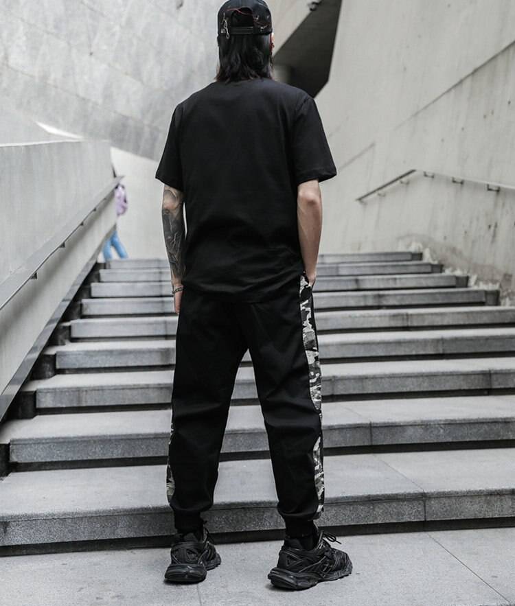 Camouflage Multi Pockets Cargo Pants Men Harajuku 2021 New Casual Joggers Track Streetwear Trouser Men Hip Hop Pants 8