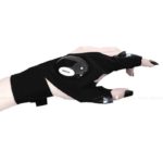 Cyber Punk Style Half-Finger LED Glove