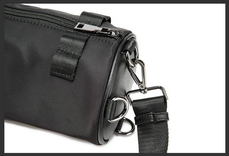 DAEYOTEN 2020 New Cylinder Bag Korean Style Shoulder Bags for Men Casual Messenger Bag Male Street Fashion Bucket Bags Z 17