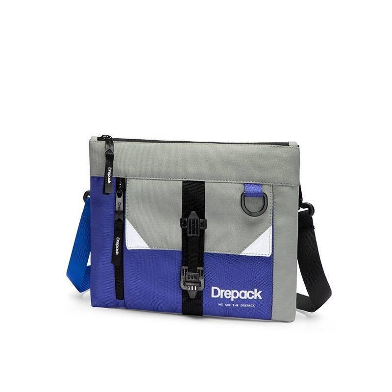 Drepack Hot 2021 Men039s Messenger Square Bags Long Strap Street Casual Trendy Shoulder Bags Outdoor All Match Crossbody 3