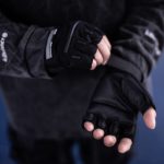 Half Full Finger Motorcycle Tactical Gloves Techwear Accessories Outdoor Reflective Elements S2530