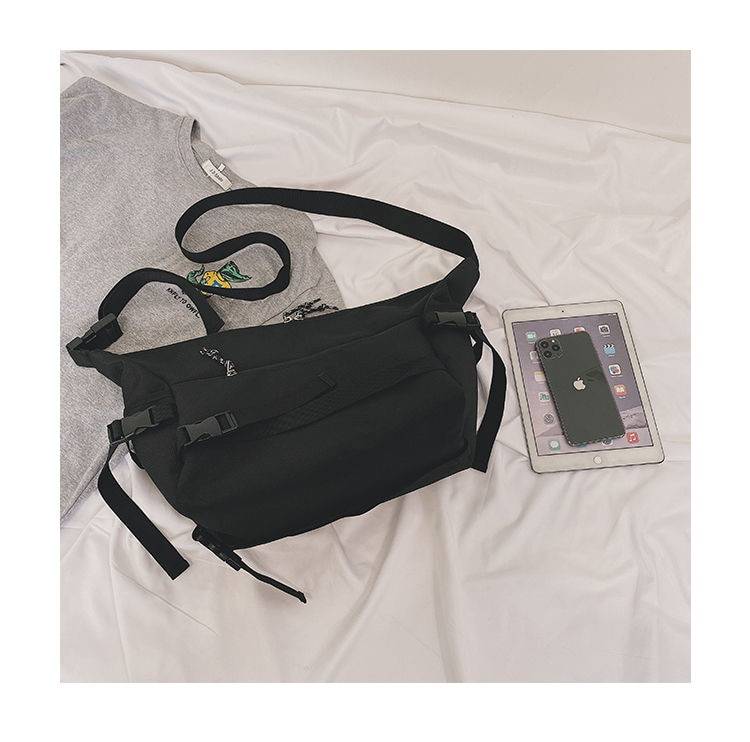 Harajuku Techwear Canvas Sling Bag Gothic Crossbody Bags For Women Handbag Purses And Handbags Bolsas Feminina Shoulder 1 12