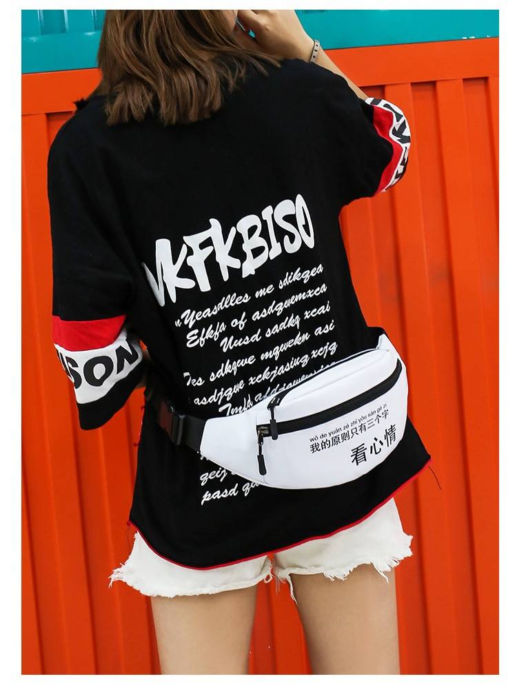 Japanese Style Chest Bag Men8217s Street Messenger Pack Casual Sports Shoulder Bags Waist Belt Bag Women Fanny Packs Bum 14