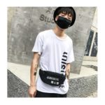 Japanese Style Chest Bag Men’s Street Messenger Pack Casual Sports Shoulder Bags Waist Belt Bag Women Fanny Packs Bum Hip Bag
