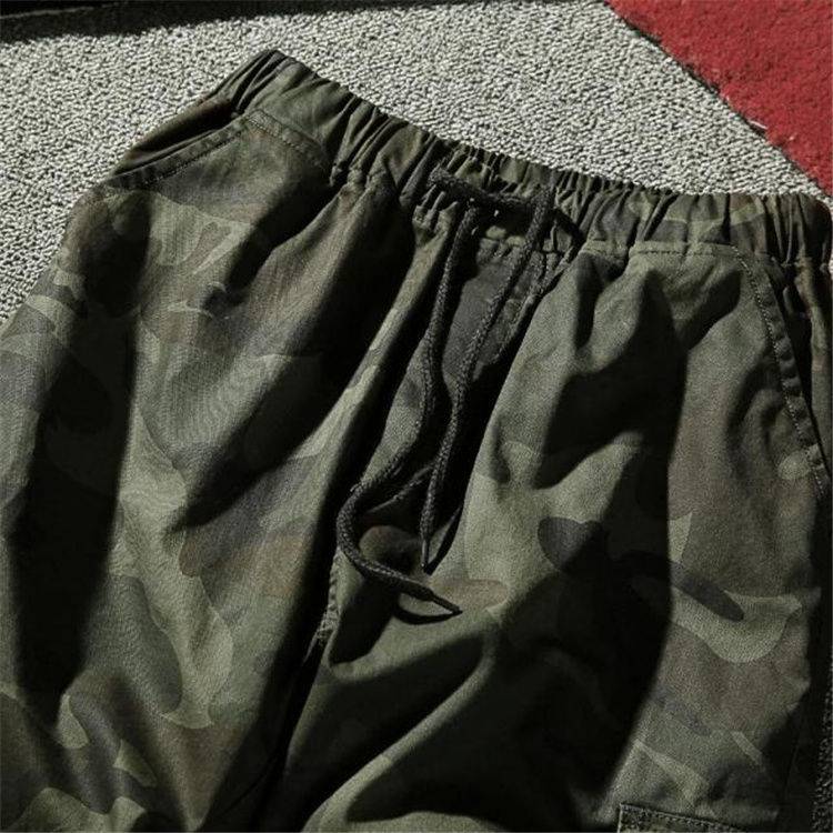 Joggers Cargo Pants Men Harem Pants Multi Pocket Camouflage Man Cotton Sweatpants Streetwear Casual Plus Size Trousers M 13