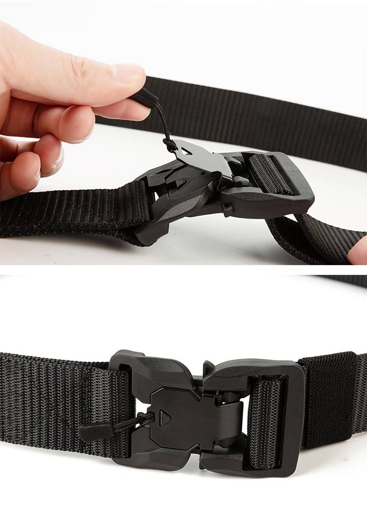 Magnet Buckle Outdoor Men8217s Tactical Belt Magnetic Unisex Function Combat Survival High Quality Nylon Sports Cycling 1 10