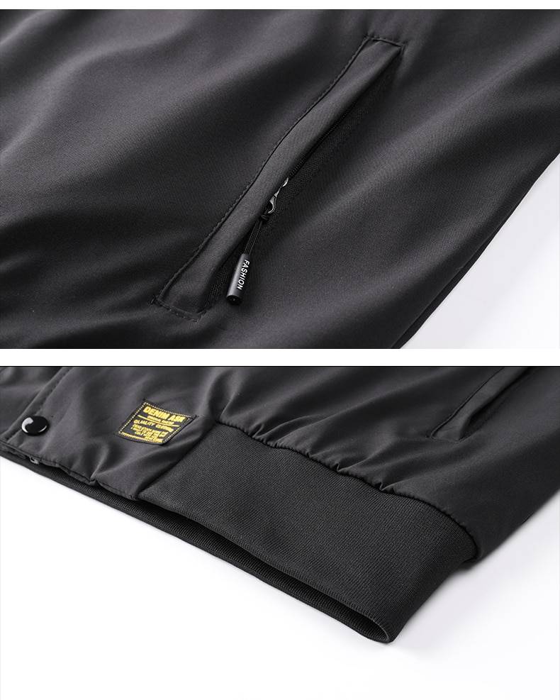 Men Bomber Jacket 2021 Mens Mulit Pocket Cargo Bomber Jackets Steetwear Hip Hop Windbreaker Coats Outwear 9