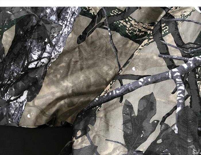 Men8217s Camouflage Print Oversized Techwear Parka 1