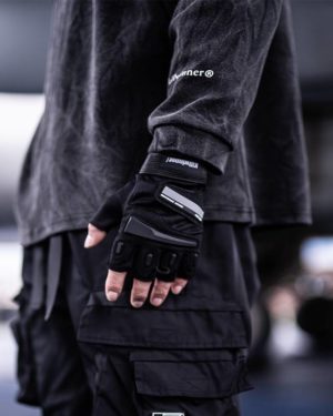 Men’s Half / Full Finger Reflective Techwear Gloves