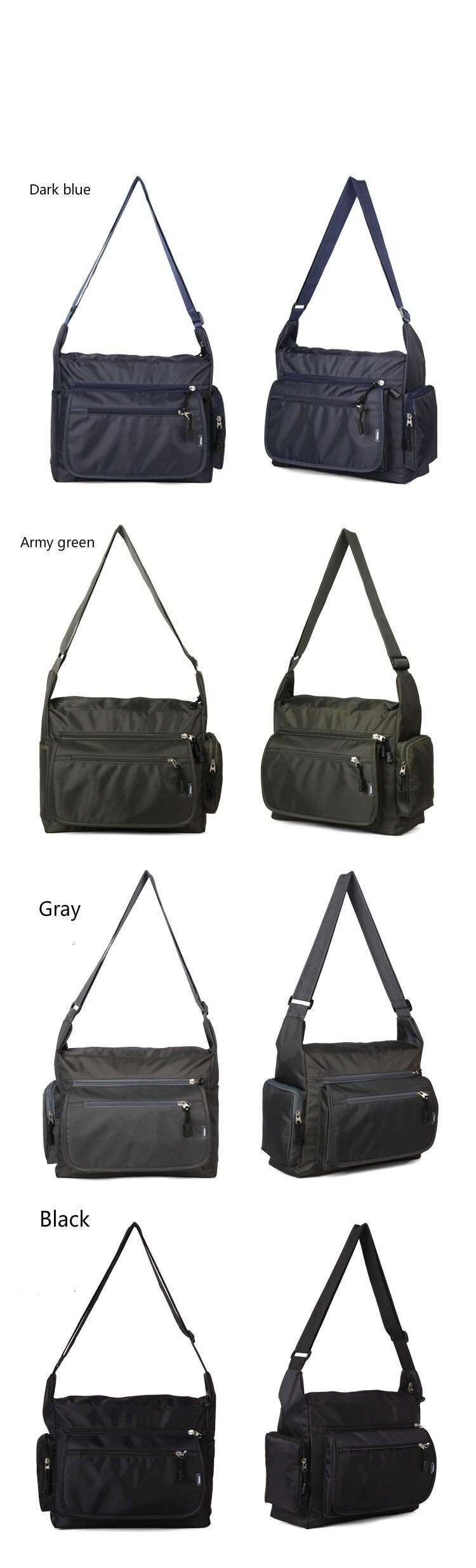 Men8217s Large Capacity Casual Techwear Crossbody Bag 1