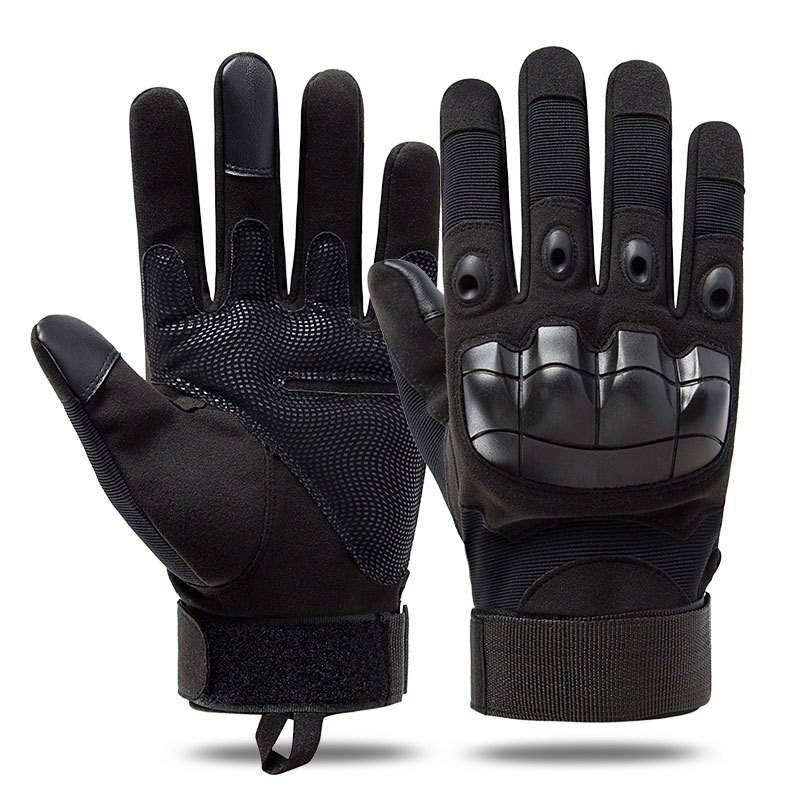 Military Tactical Full Finger Men Gloves Touch Screen Paintball Airsoft Hard Knuckle Outdoor Climbing Riding Army Combat 14