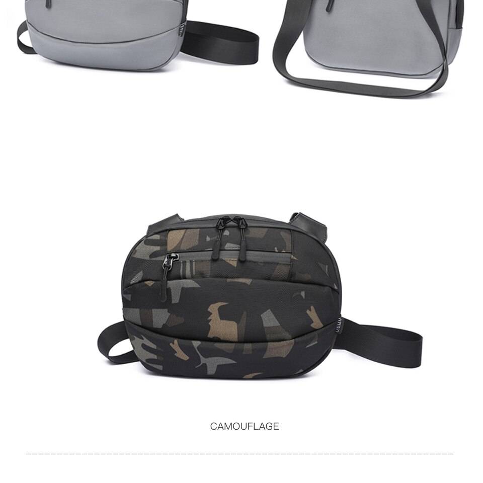 OZUKO New Men Shoulder Bag High Quality Waterproof Male Messenger Bags Fashion Crossbody Bag for Teenage Light Weight Tr 22