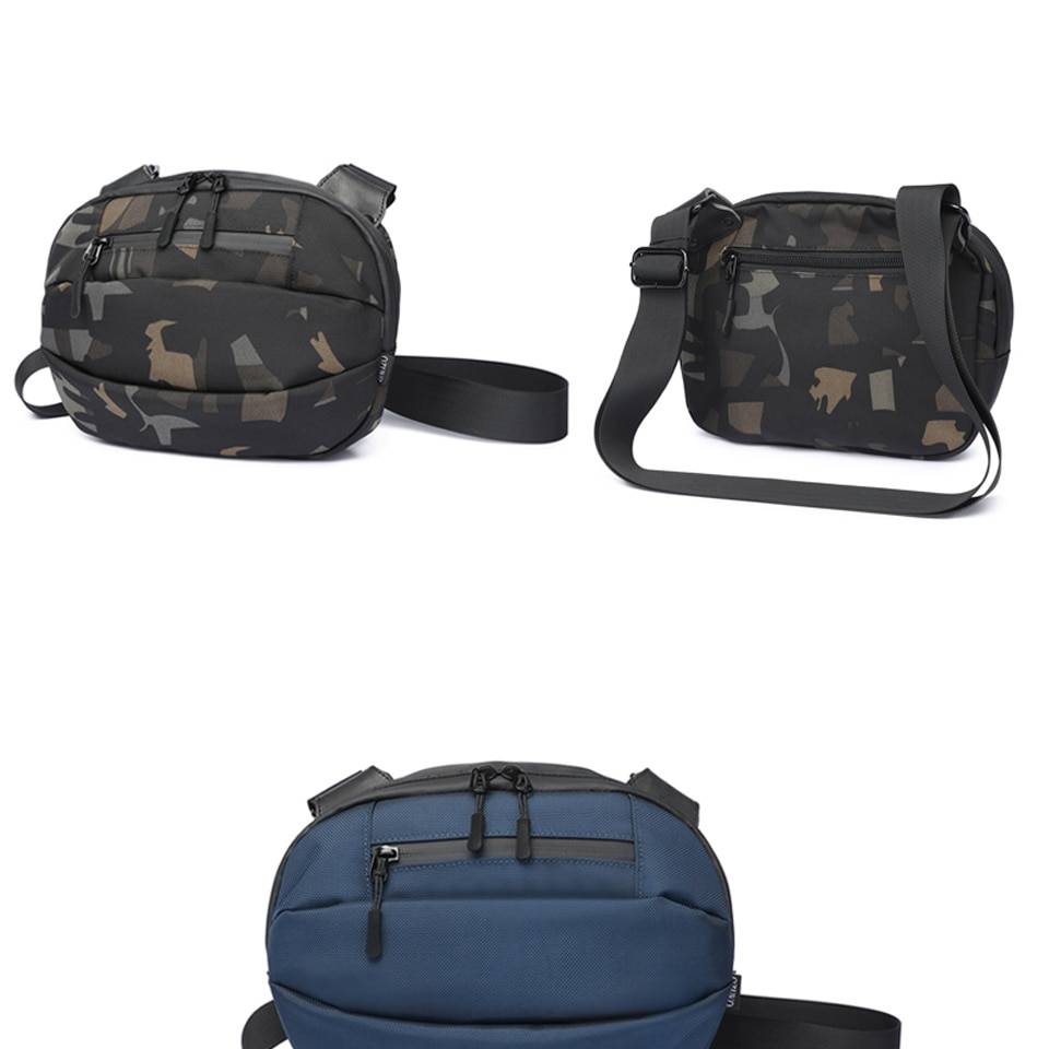 OZUKO New Men Shoulder Bag High Quality Waterproof Male Messenger Bags Fashion Crossbody Bag for Teenage Light Weight Tr 23