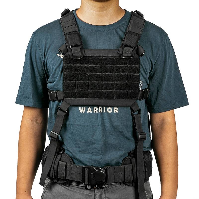 OneTigris Outdoor CS Vest ROC MOLLE Chest Panel Harness Military Equipment Tactical Modular Chest Kit Platform 11