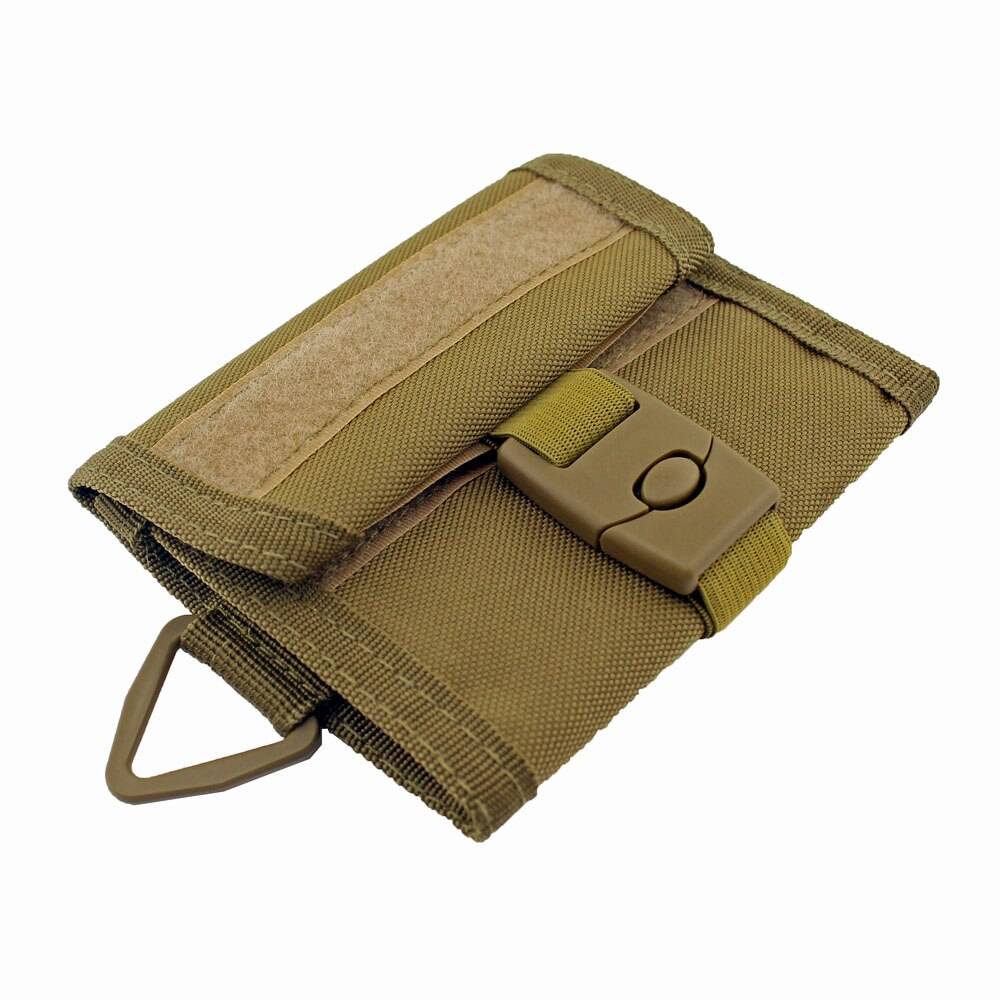 Tactical 800D Nylon Military Outdoor Sports Wallet Purse Mesh Pocket Hook Loop and Buckle Cloure Hunting Molle Bag 7