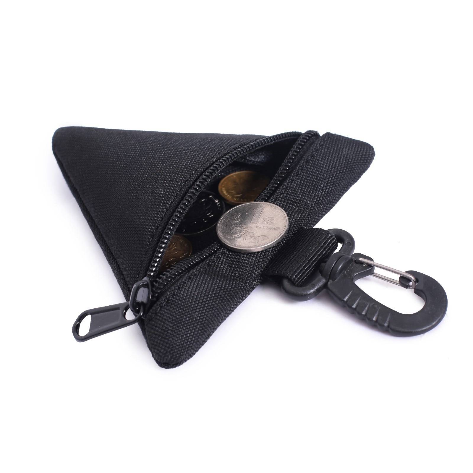 Tactical Style Portable Wallet with Carabiner 2