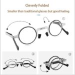 Techwear Foldable Round Glasses