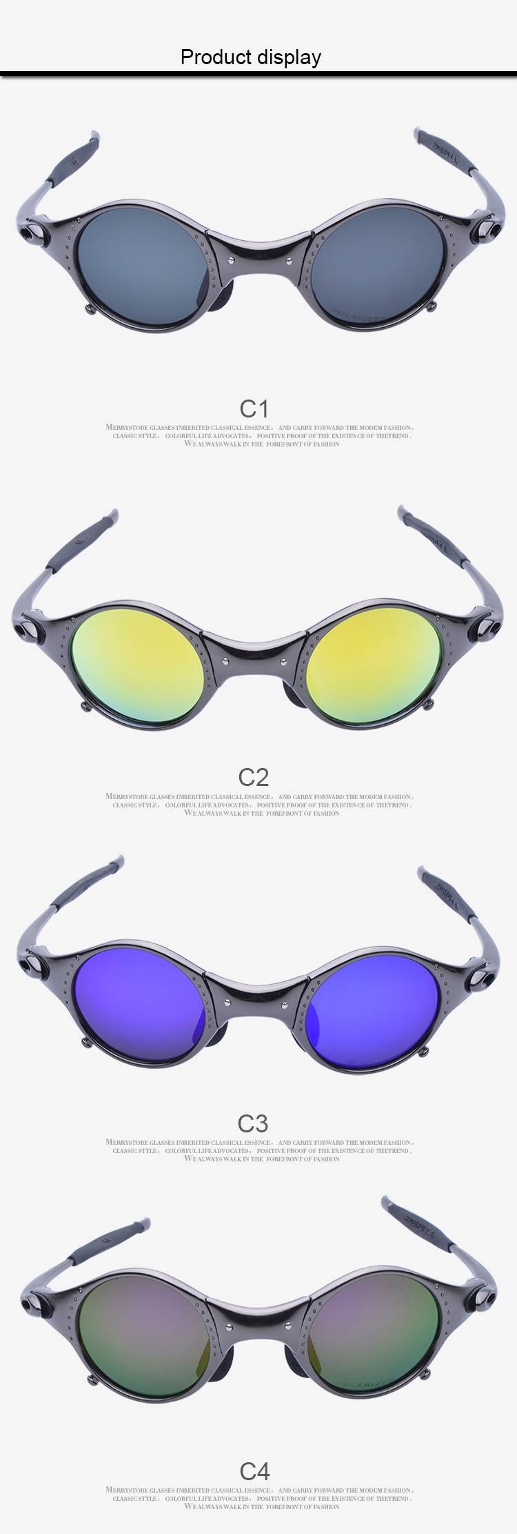 Techwear Sports Riding Cycling Sunglasses Metal Frame Polarized Cycling Glasses Men8217s Sunglasses UV400 Glasses Cyclin 19