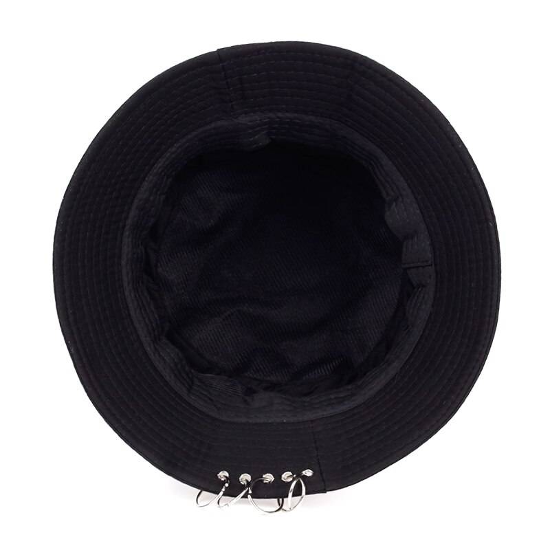 Unisex Cotton Pierced Techwear Bucket Hat 1