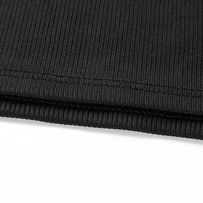 Weekeep Women Black Adjustable Buckle Tank Top Summer Cropped Streetwear Tank Tops 2018 Sexy Backless Sleeve Crop Top 13