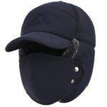 Winter Techwear Bomber Cap Color: Dark Blue Hat Size: 56-60cm(Adjustable)
