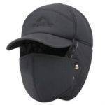Winter Techwear Bomber Cap Color: Gray Hat Size: 56-60cm(Adjustable)